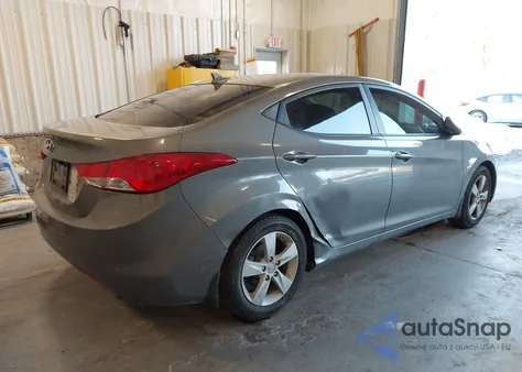 2013 Hyundai Elantra Gls z USA, uszkodzony, nr VIN 5NPDH4AE4DH397572